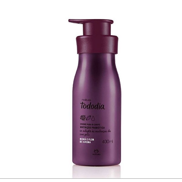 Creme Nutritivo Para Corpo Tododia Romã E Flor De Amora 400ml