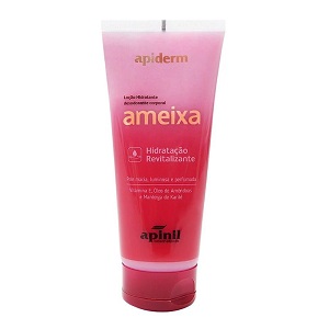 Loção Hidratante Corporal Apinil Cosméticos Apiderm Ameixa 190g