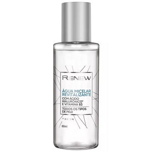 Água Micelar Revitalizante Renew Avon - 60 ml.
