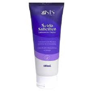 Sabonete Facial Ácido Salicílico Isis Make-Up 100ml.