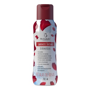 Sabonete Íntimo Bio Instinto 10 Benefícios Pétalas de Rosas 200ml