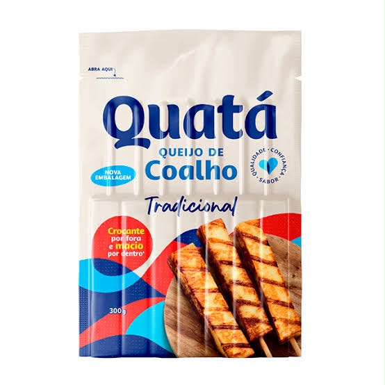 QUEIJO COALHO TRADICIONAL 7UN - QUATA - 300g