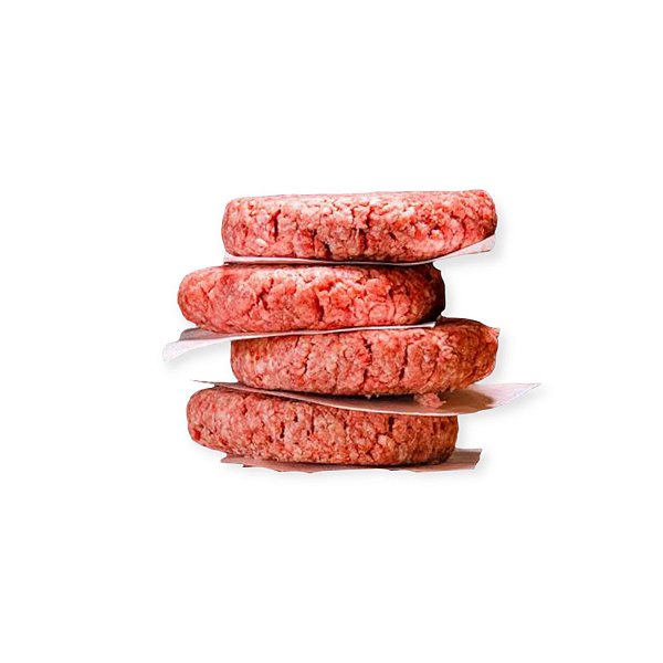 PACK 4un - BURGER DE COSTELA ANGUS - VPJ (210g cada)