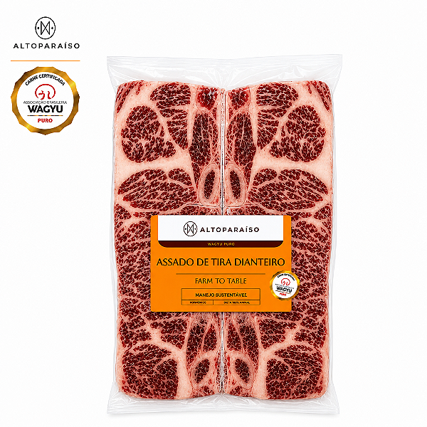 WAGYU ASSADO DE TIRA DO DIANTEIRO - ALTOPARAÍSO