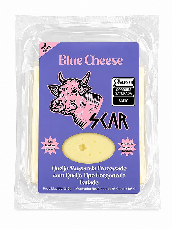 BLUE CHEESE 6 FATIAS - SCAR 160g