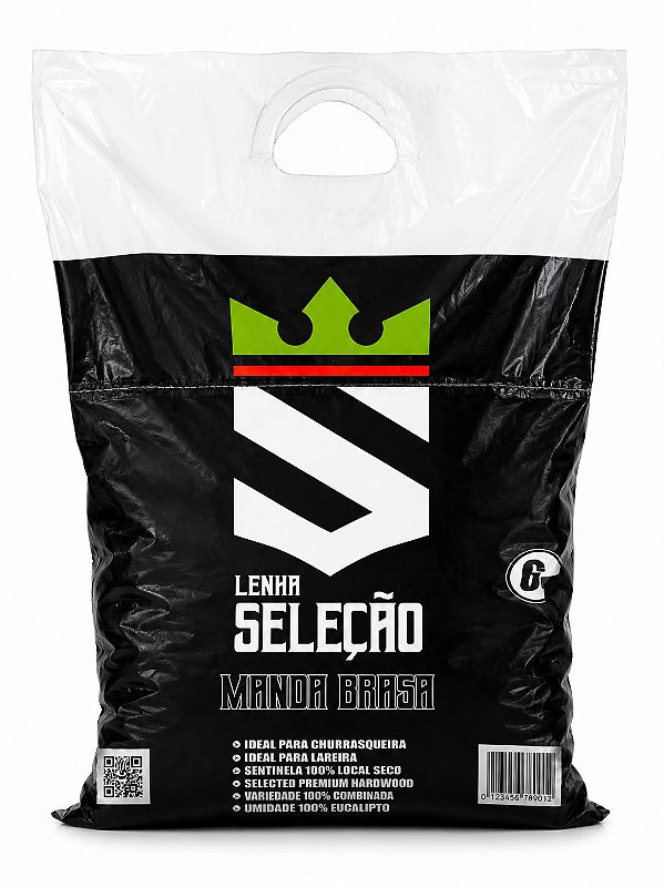 LENHA EUCALIPTO 6KG - SELEÇÃO