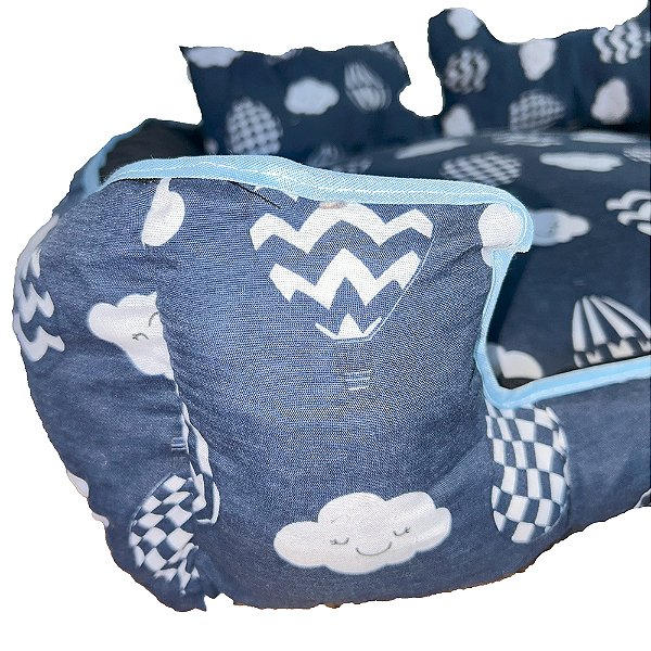 Cama Pet Onix Impermeável Média Cor:Balão