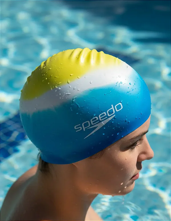 Touca De Silicone Speedo Tie Dye