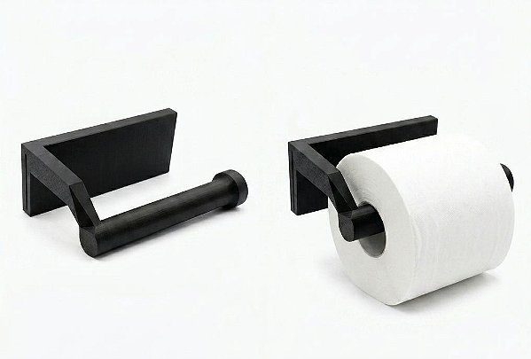 Porta Papel Higiênico Adesivo Parede Moderno