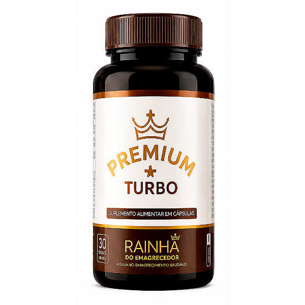 Premium Turbo Suplememento alimentar em capsulas 30cap
