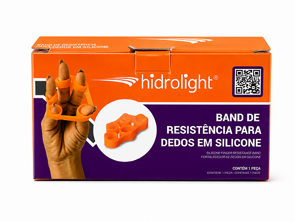 Elástico de Resistência para Dedos em Silicone Hidrolight