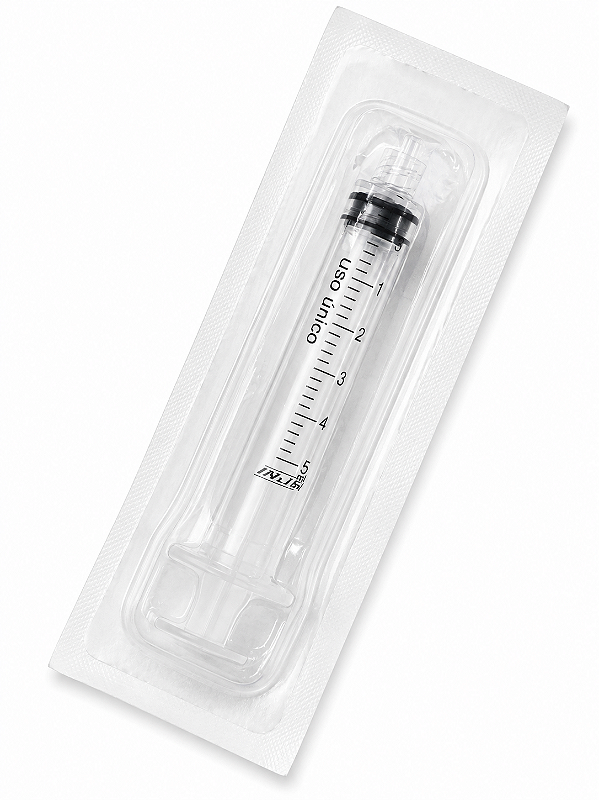 Seringa Hipodérmica 3ml Sem Agulha Bico Slip Injex - Caixa C/ 100 Und