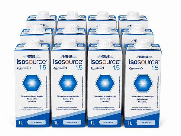 Dieta Enteral Isosource 1.5 Nestlé Caixa C/12 Unidades