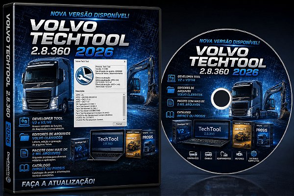 Volvo Tech Tool 2.8.360 2026 + Developer Tool + Impact + Prosis