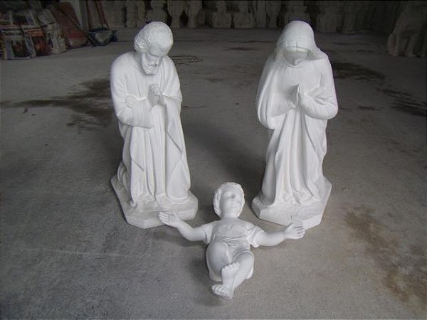 SAGRADA FAMÍLIA 60CM (3 PEÇAS) - 0700-F