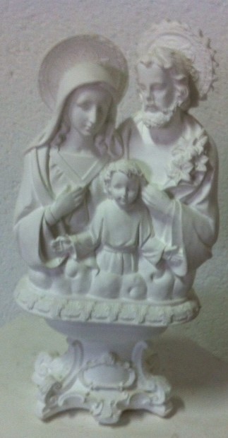 BUSTO SAGRADA FAMILIA COM BASE - 1249
