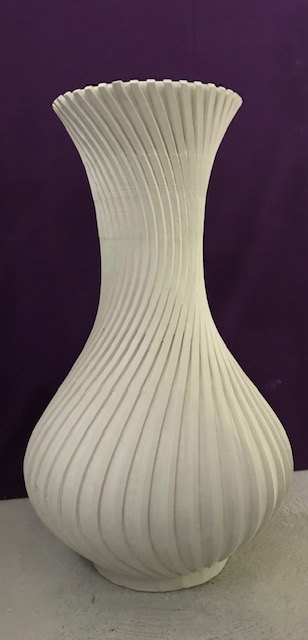 VASO CANELADO 85 CM - 1927