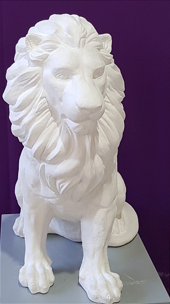 LEÃO SENTADO 62CM - 1947
