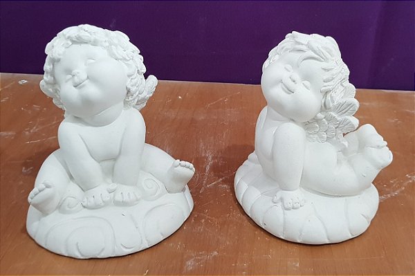 ANJINHOS SENTADOS (PAR) 14CM - 1972