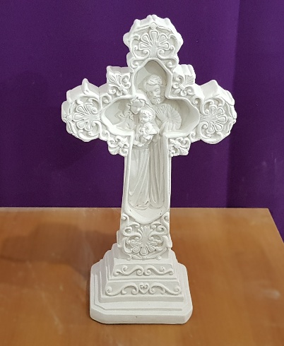 CRUZ COM SAGRADA FAMILIA 38CM - 2073