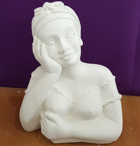 BUSTO TURBANTE 38CM - 2104