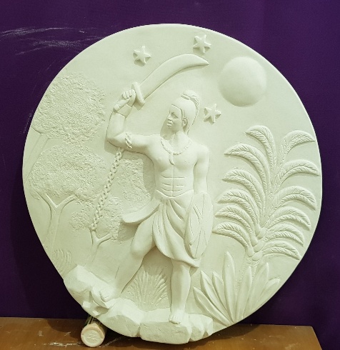 OGUM PLACA 36CM - 2145
