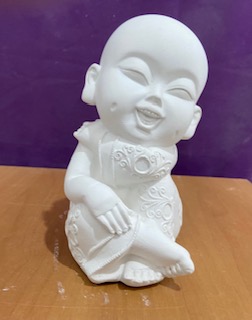 MONGE FELIZ 18CM - 2309