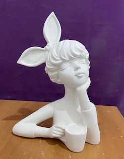 BONECA COM XICARA 28CM - 2312