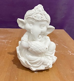 GANESHA COM TAMBOR 12CM - 2322
