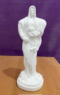 EXU CAVEIRA COM ESPADA 23CM - 2329