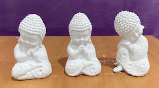 BUDA BEBÊ TRIO MINI 13 CM - 2344