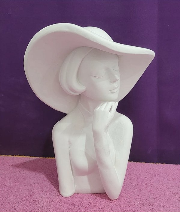 BONECA COM CHAPÉU 27CM - 2445