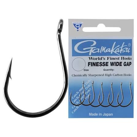 ANZOL - GAMAKATSU FINESSE WIDE GAP BLACK