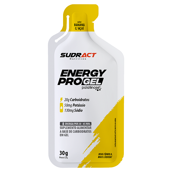Energy Pro Gel 30g sachê Banana c/ Açaí