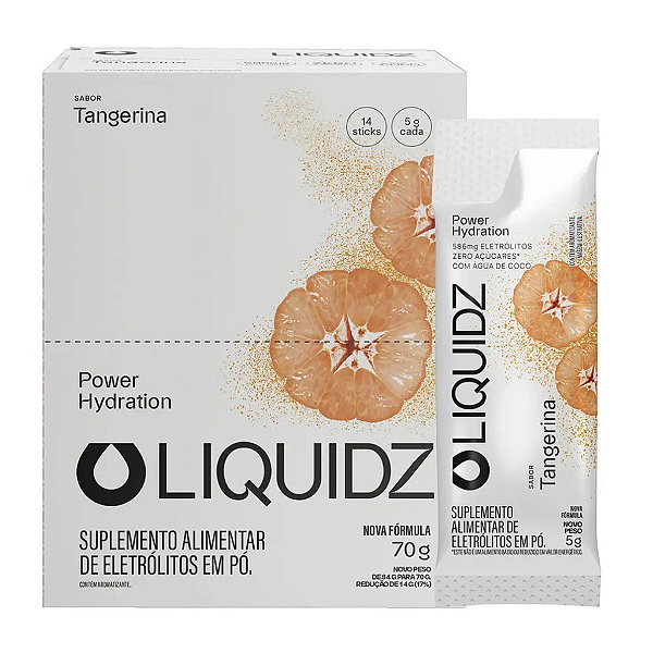 Liquidz Tangerina  Caixa c/ 14 Stick  5g