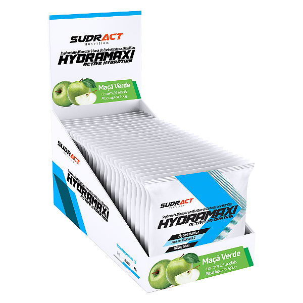 Hydramaxi 20g Cx 25sc Maçã Verde