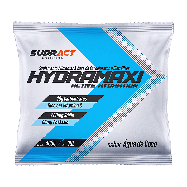 Hydramaxi 400g Água de Coco Pó p/ Isotônico