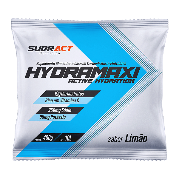Hydramaxi 400g Limão Pó p/ Isotônico