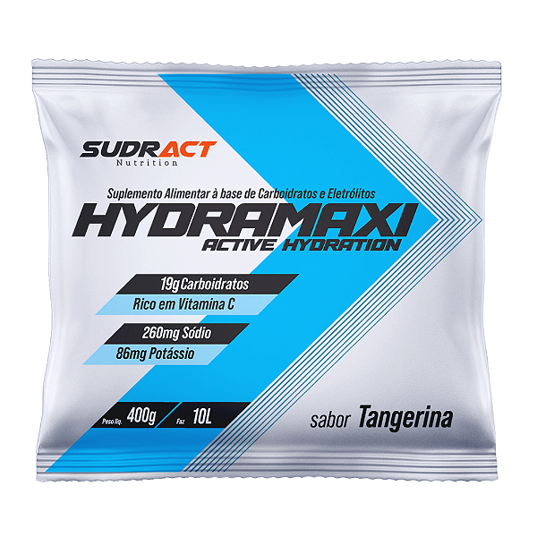 Hydramaxi 400g Tangerina Pó p/ Isotônico