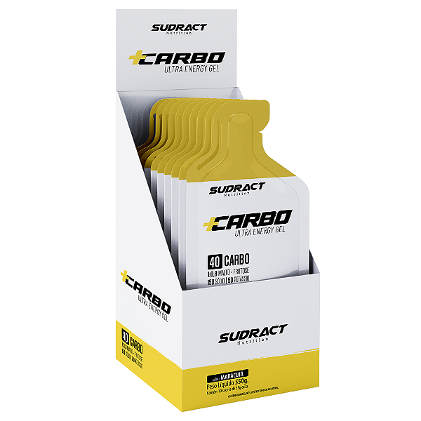 Ultra Energy Gel + Carbo 55g Cx 10sc Maracujá