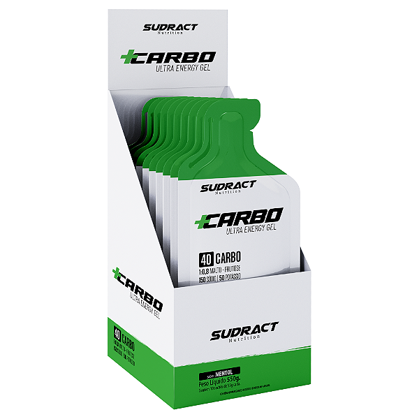 Ultra Energy Gel + Carbo 55g Cx 10sc Mentol