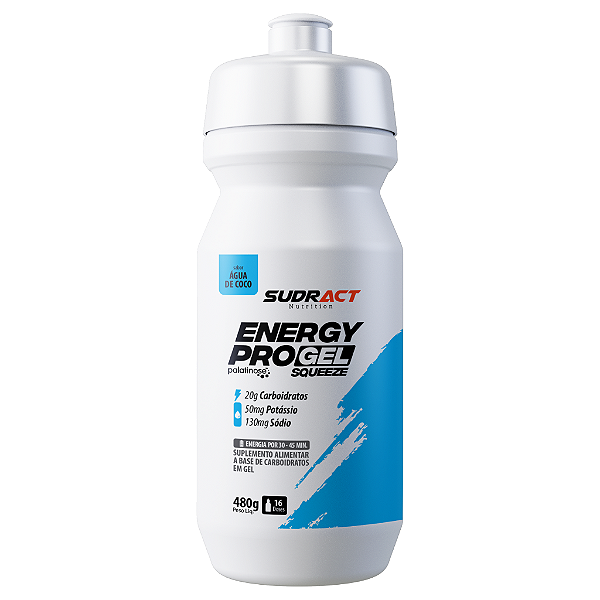 Energy Pro Gel 480g Água de Coco Squeeze