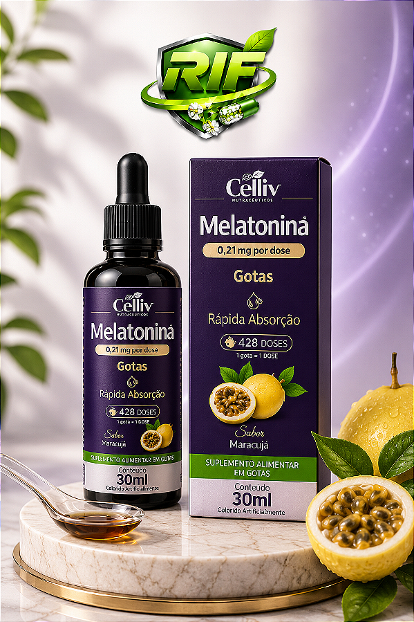Melatonina Líquida 30 ml Suplemento Sono