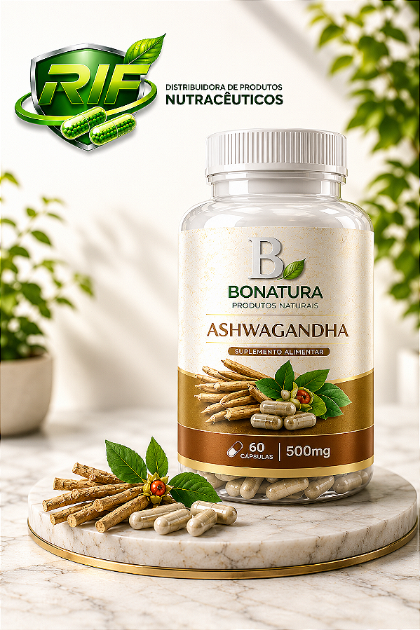 Ashwagandha 500mg 60 cápsulas