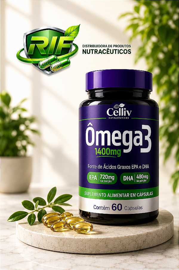 Omega 3 1400mg 60 cápsulas