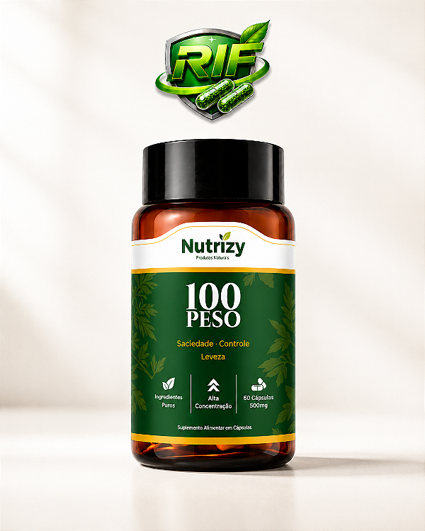 100 Peso Nutrizy Suplemento para Controle de Peso