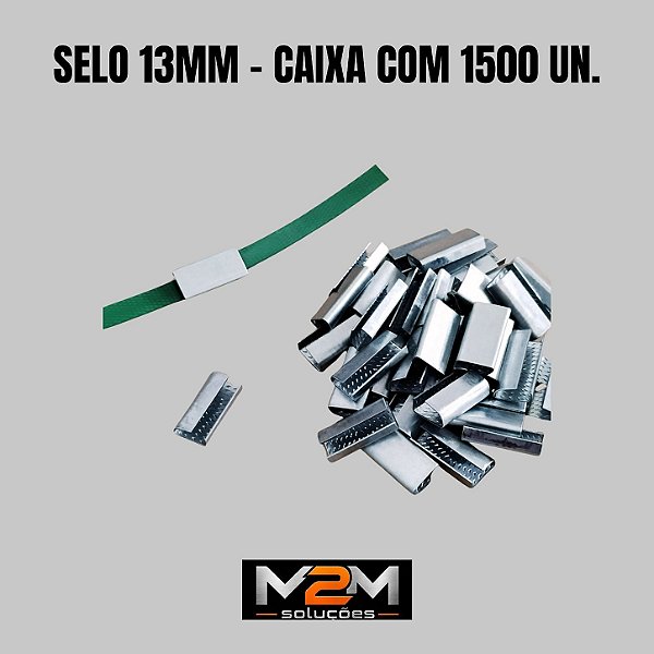 Selo 13mm - Caixa com 1500 un. em Itu