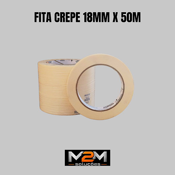 Fita Crepe 18mm x 50m em Itu