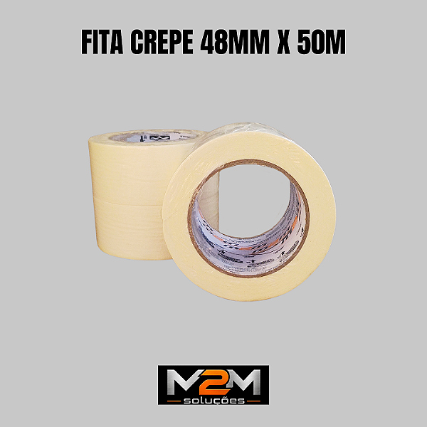 Fita Crepe 48mm x 50m em Itu