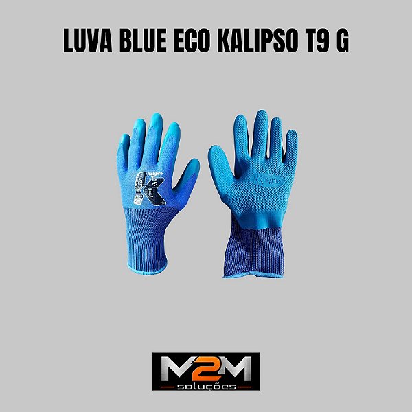 Luva Blue ECO Kalipso T9 G em Itu